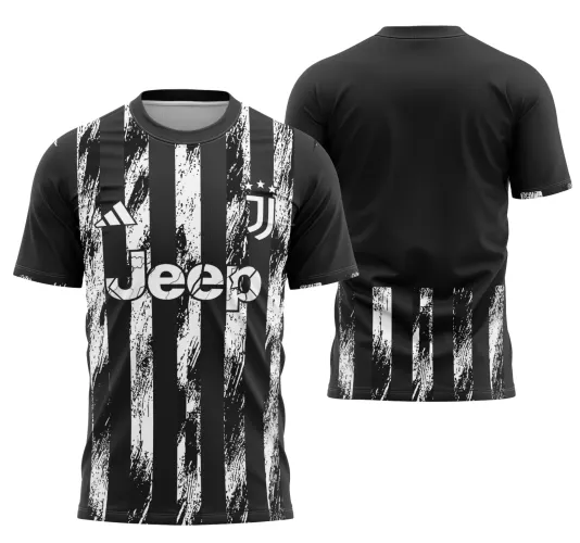 Camisa de futebol design moderno e cores em contraste elegante.