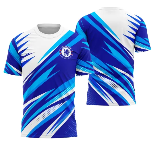Arte Camisa Interclasse Conceito Futebol Europeu com design moderno inspirado em uniformes de futebol, ideal para times escolares e campeonatos estudantis.