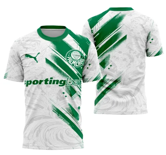 Foto da camisa destacando um design moderno e vibrante, ideal para partidas e eventos esportivos de times escolares.