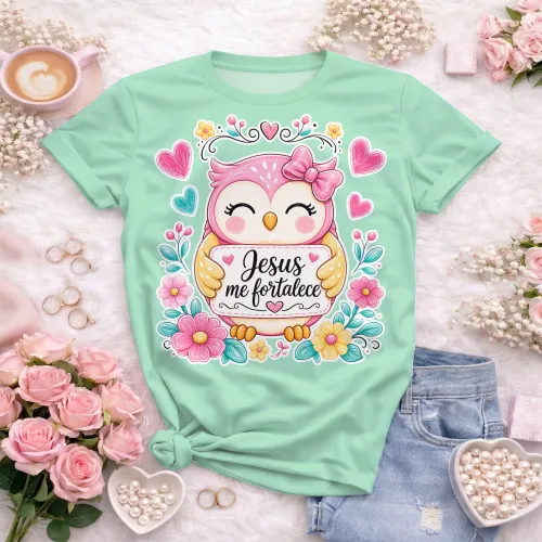 Arte camisa com paz e amor