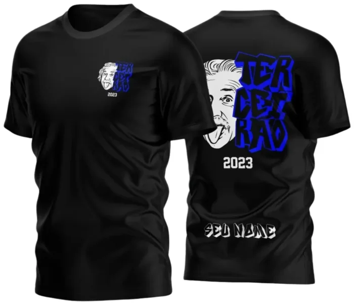 Arte Camisa Terceirão Albert Einstein