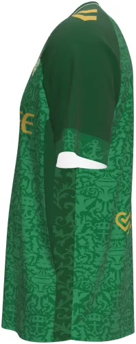 Camisa visitante do Real Betis 2026 - 2027 verde com ornamento floral tom sobre tom, frente e costas