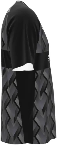 Camisa de edição especial da Universidad Católica 2026 cinza com chevrons em relevo, frente e costas