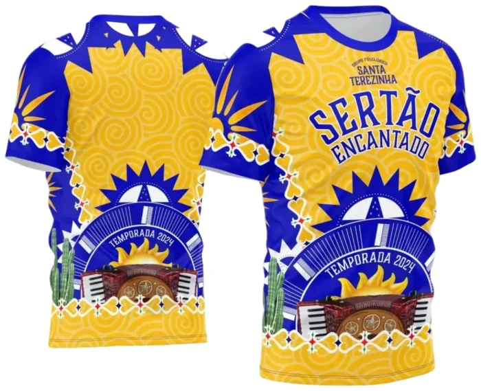  Arte Estampa Camiseta Arraiá 2025