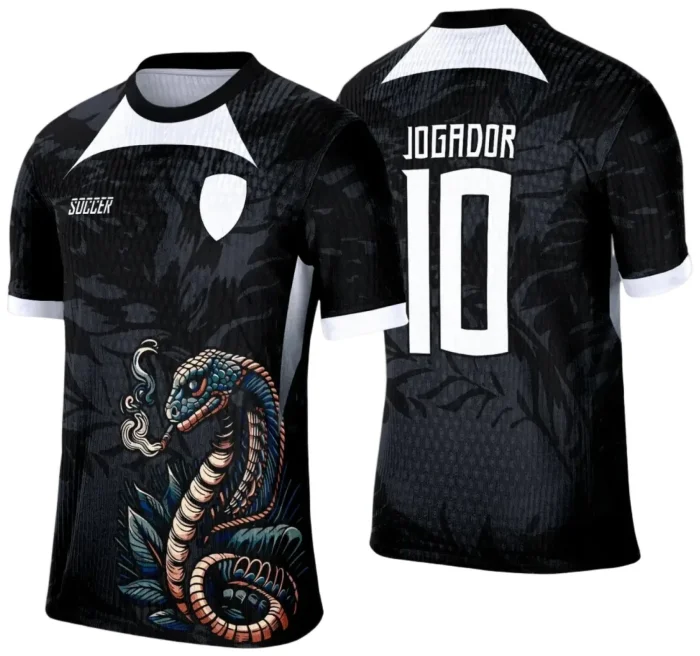 Arte Estampa Camiseta Interclasse Tema Serpente