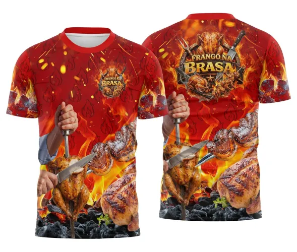 Arte para Camisa Churrascaria Carne Profissional