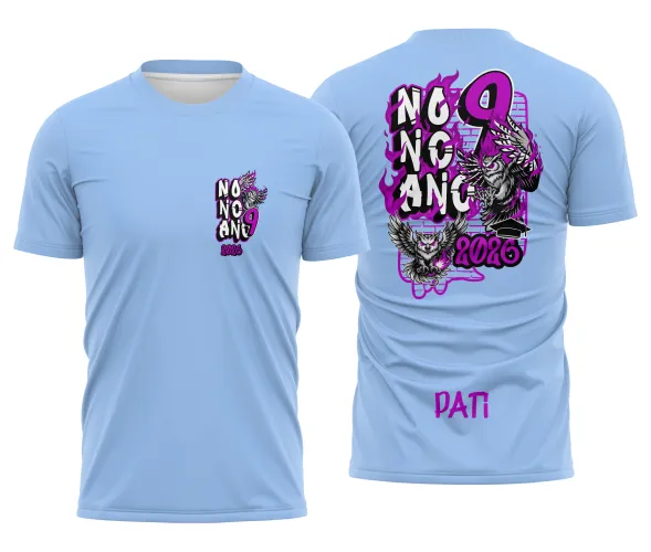 Arte para Camisa Escolar Nono Ano Coruja – CDR Pronto