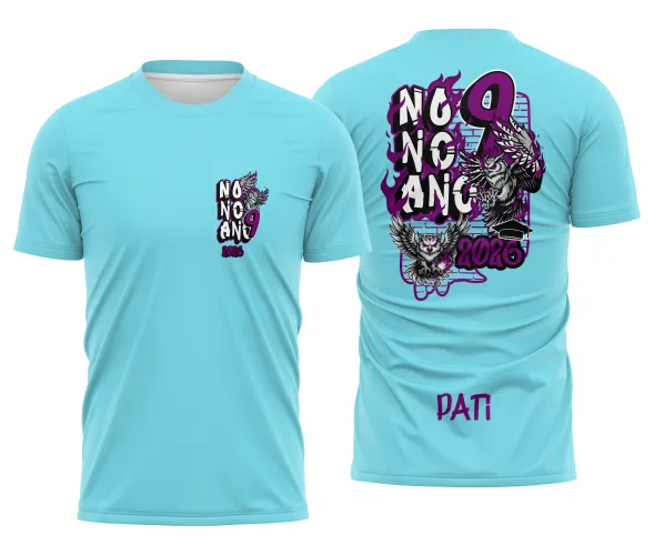 Arte para Camisa Escolar Nono Ano Coruja – CDR Pronto