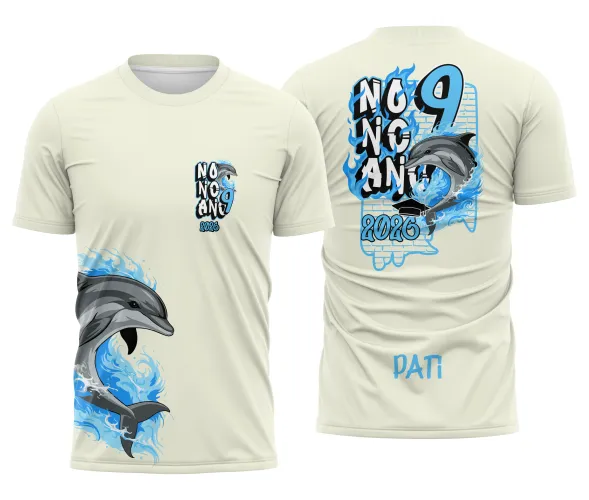 Arte para Camisa Escolar Nono Ano Golfinho – CDR Pronto