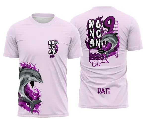 Arte para Camisa Escolar Nono Ano Golfinho – CDR Pronto