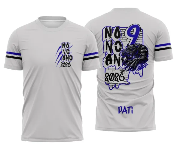 Arte para Camisa Escolar Nono Ano Pantera – Arquivo CDR Pronto