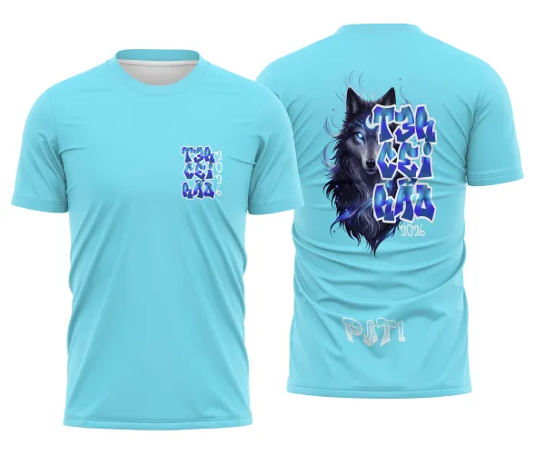 Arte para Camisa Terceirão Lobo | Doces Desenhos