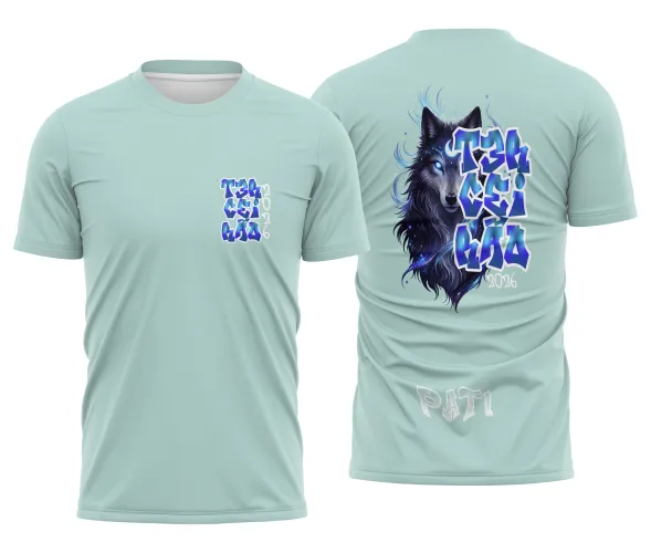 Arte para Camisa Terceirão Lobo | Doces Desenhos