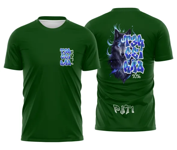 Arte para Camisa Terceirão Lobo | Doces Desenhos