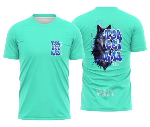 Arte para Camisa Terceirão Lobo | Doces Desenhos