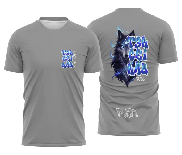 Arte para Camisa Terceirão Lobo | Doces Desenhos