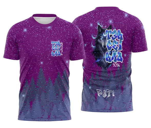 Arte para Camisa Terceirão Lobo | Doces Desenhos