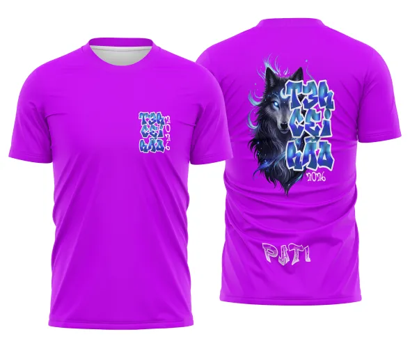 Arte para Camisa Terceirão Lobo | Doces Desenhos