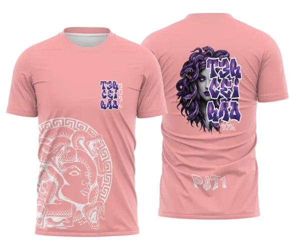 Arte para Camisa Terceirão Medusa | Doces Desenhos