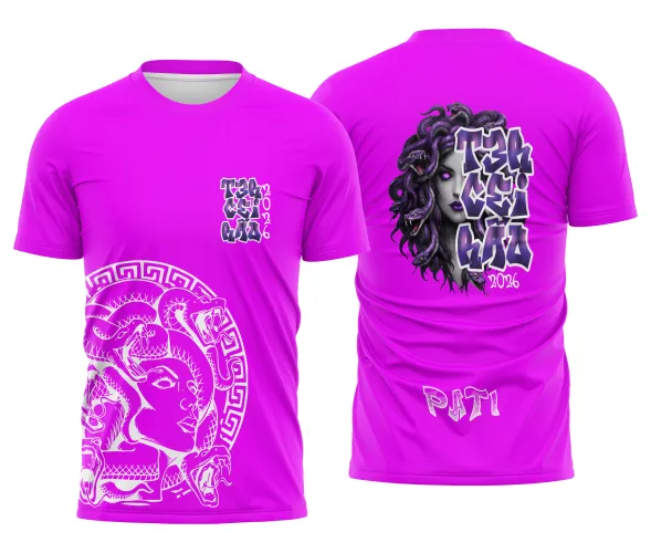 Arte para Camisa Terceirão Medusa | Doces Desenhos