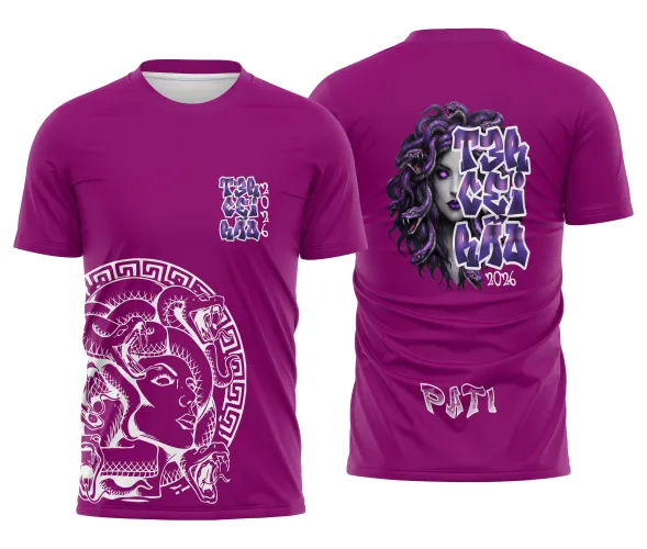 Arte para Camisa Terceirão Medusa | Doces Desenhos