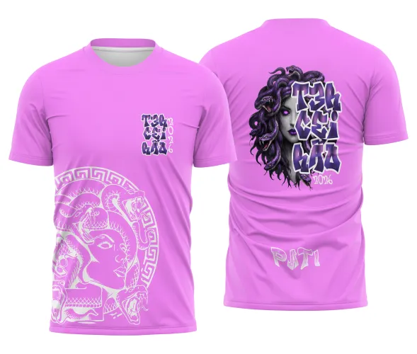 Arte para Camisa Terceirão Medusa | Doces Desenhos