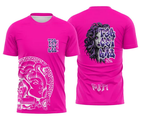 Arte para Camisa Terceirão Medusa | Doces Desenhos