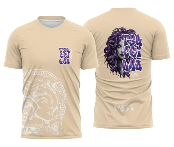 Arte para Camisa Terceirão Medusa | Doces Desenhos