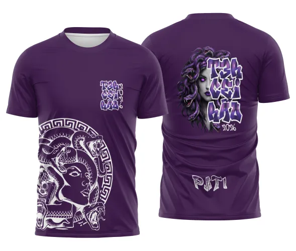 Arte para Camisa Terceirão Medusa | Doces Desenhos