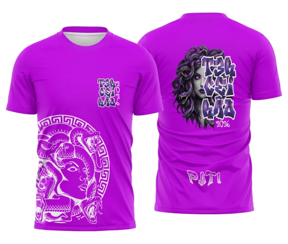 Arte para Camisa Terceirão Medusa | Doces Desenhos