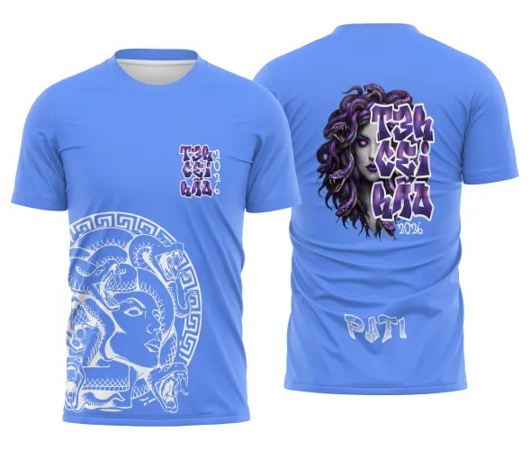 Arte para Camisa Terceirão Medusa | Doces Desenhos