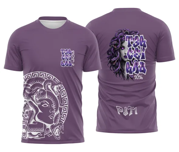 Arte para Camisa Terceirão Medusa | Doces Desenhos