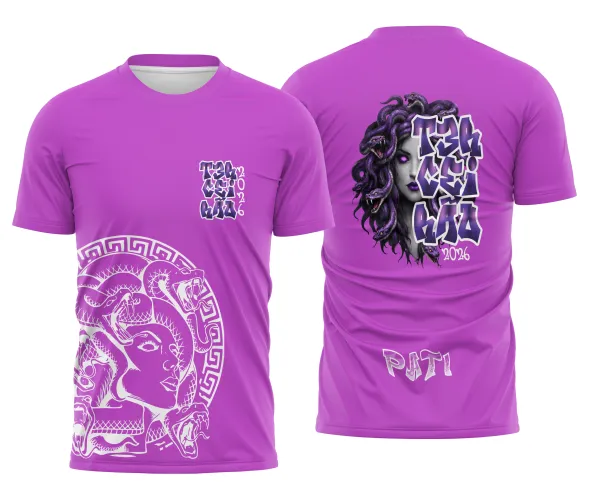 Arte para Camisa Terceirão Medusa | Doces Desenhos