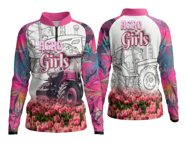 Arte para Camiseta Agro Feminina – Estampa Criativa