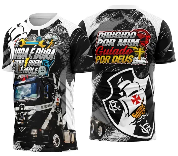 Arte para Camiseta de Caminhoneiro – Estampa Personalizada Profissional