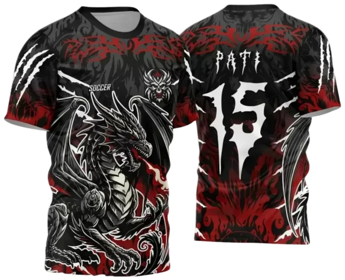 Arte para Camiseta Interclasse Dragão