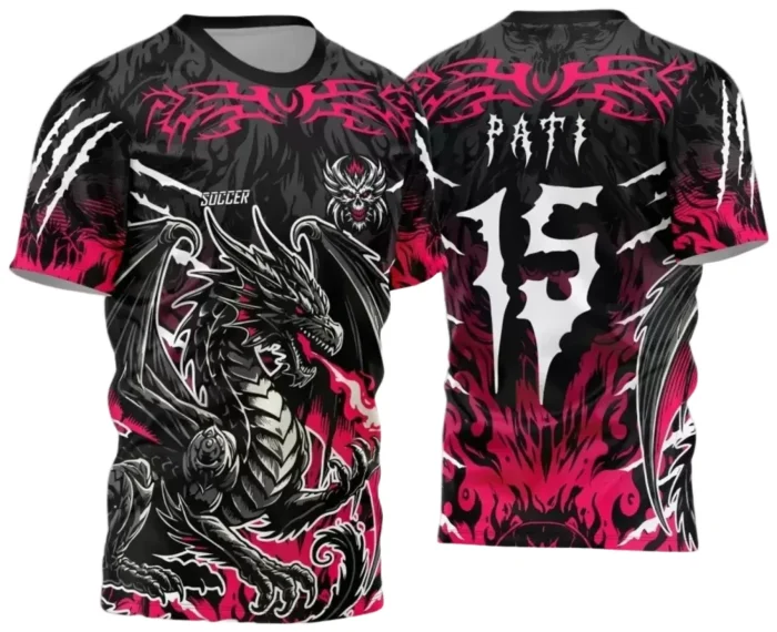 Arte para Camiseta Interclasse Dragão