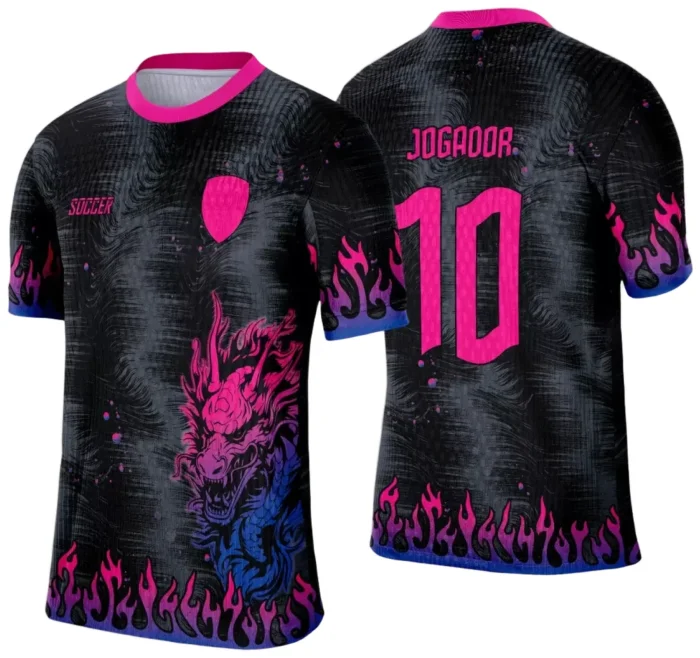 Arte para Estampa de Camiseta Escolar 2025 – Interclasse 2025 - Tema de Dragão