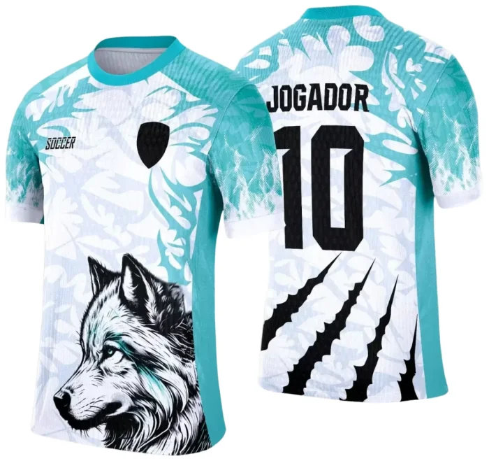 Arte para Estampa de Camiseta Escolar 2025 – Interclasse 2025 - Tema de Lobo