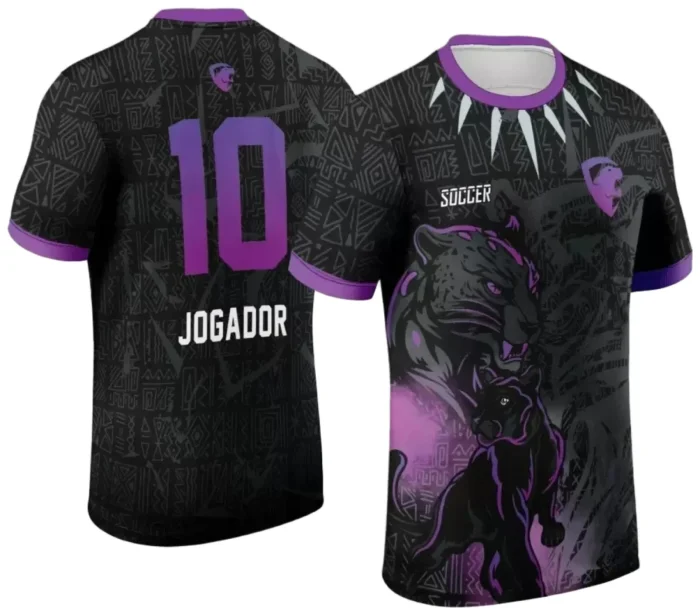 Arte para Estampa de Camiseta Escolar 2025 – Interclasse 2025 - Tema de Pantera 