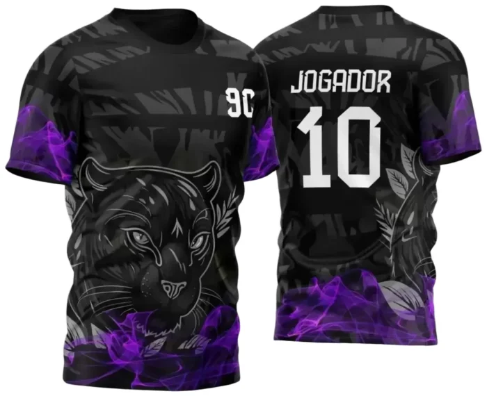 Arte para Estampa de Camiseta Escolar 2025 – Interclasse 2025 - Tema de Pantera 