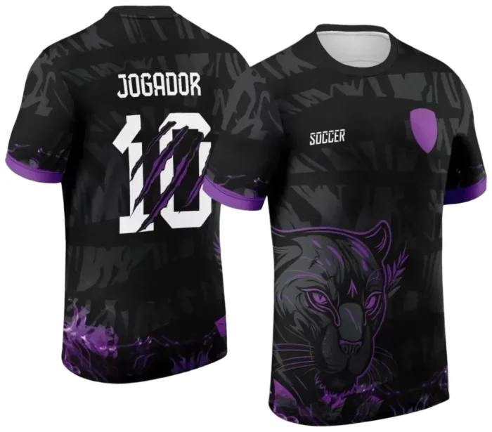 Arte para Estampa de Camiseta Escolar 2025 – Interclasse 2025 - Tema de Pantera 