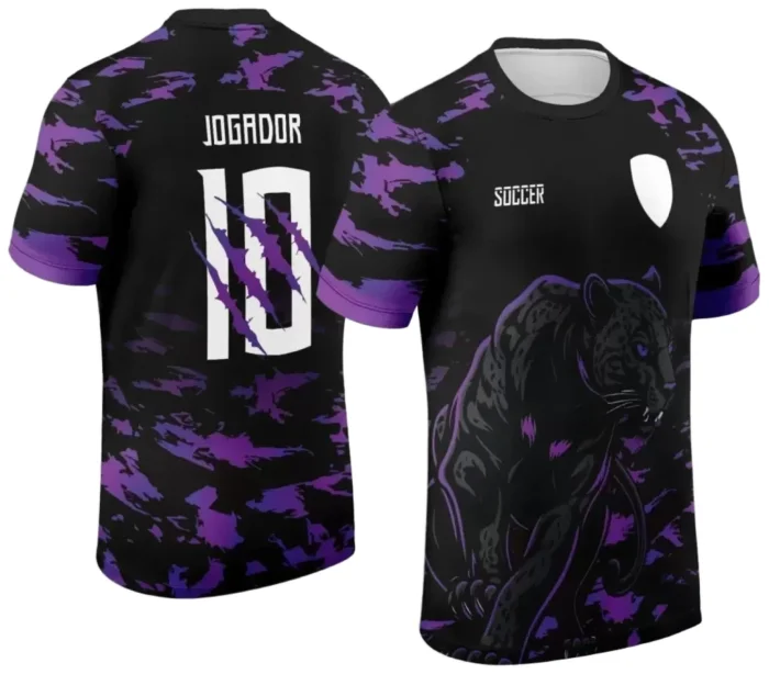 Arte para Estampa de Camiseta Escolar 2025 – Interclasse 2025 - Tema de Pantera 