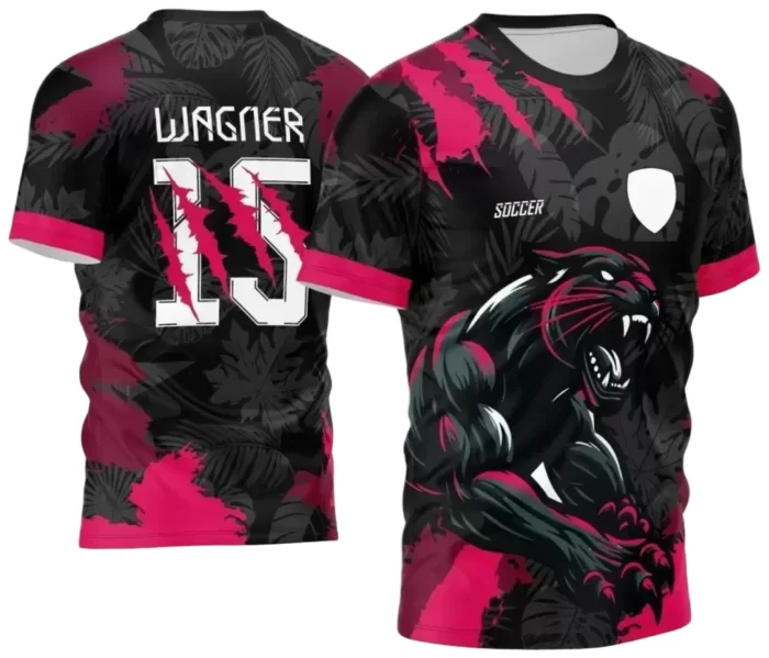 Arte para Estampa de Camiseta Escolar 2025 – Interclasse 2025 - Tema de Pantera 