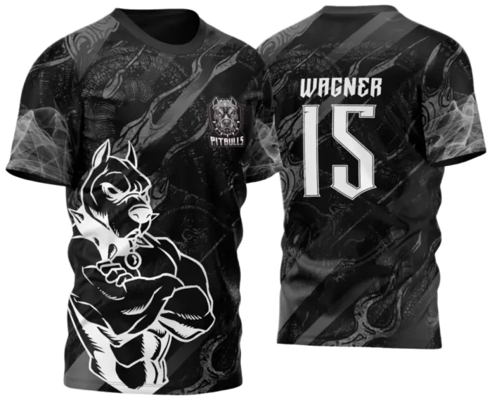 Arte para Estampa de Camiseta Escolar 2025 – Interclasse 2025 - Tema de Pitbull