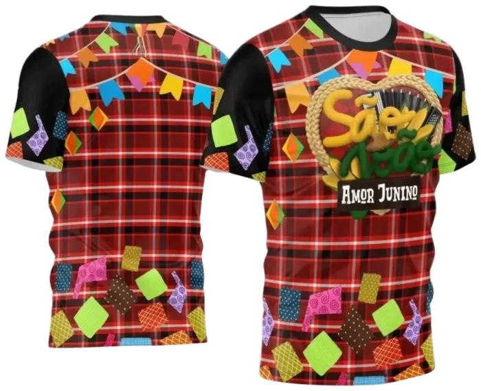 Arte Personalizada para Camisetas - São João - Arraiá - 2025