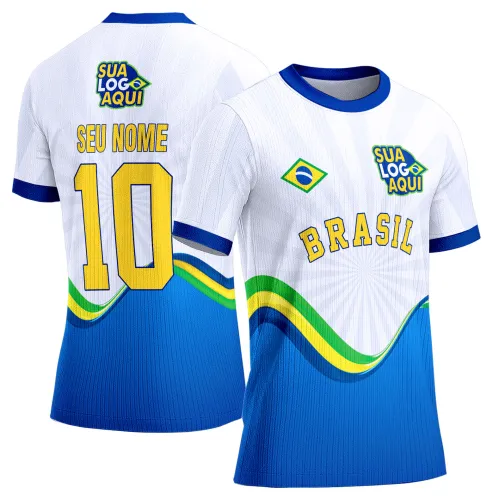 Arte torcida brasileira camiseta futebol, desenvolvida para estampa esportiva e personalização de camisas.