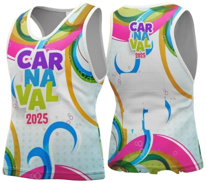 Arte Uniforme Camisa - Bloco Abadá Sublimação Carnaval - 2025