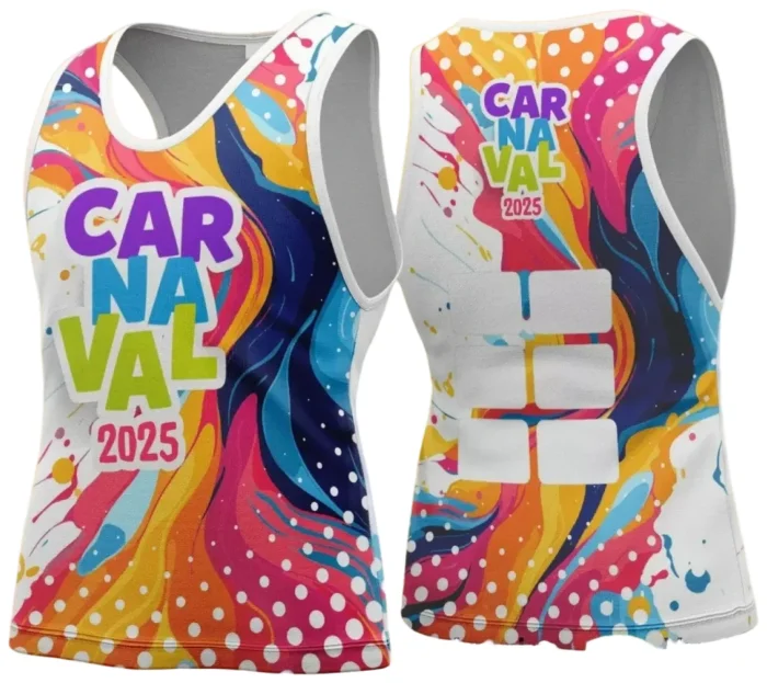 Arte Uniforme Camisa - Bloco Abadá Sublimação Carnaval - 2025