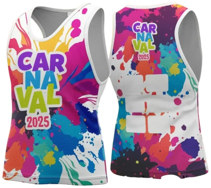 Arte Uniforme Camisa - Bloco Abadá Sublimação Carnaval - 2025